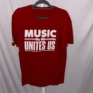 Guitar Center Red Tee Short Sleeve XL